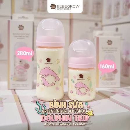 GREEN FINGER - BÌNH SỮA PPSU HỌA TIẾT