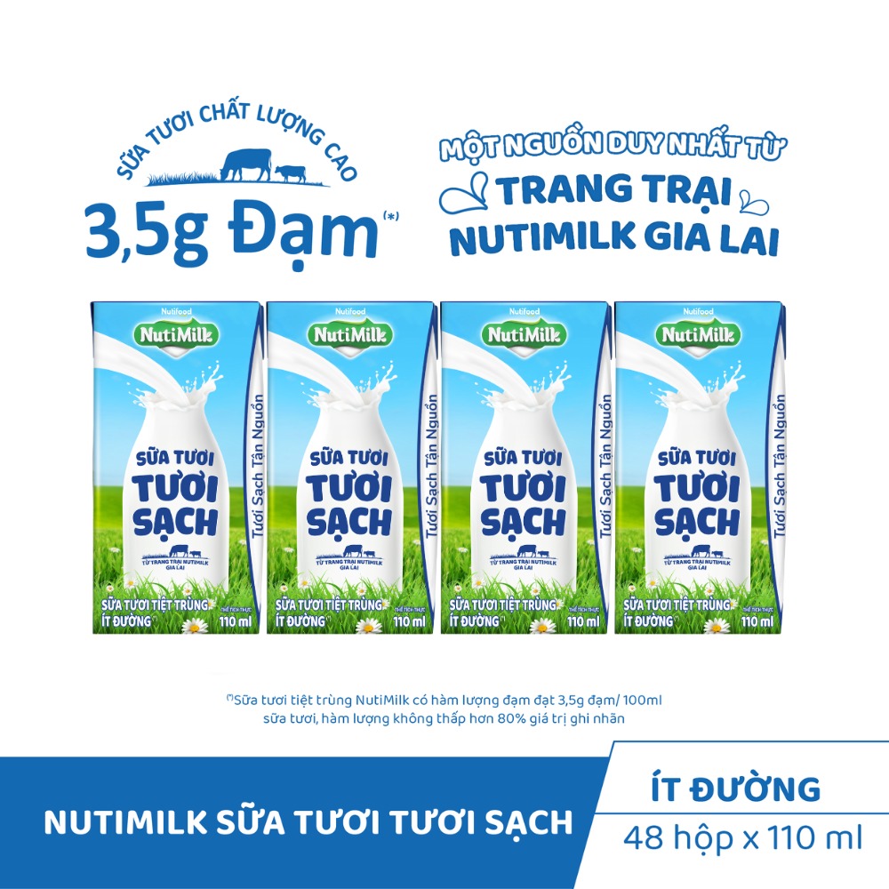 NUTIFOOD - 1Y+SỮA TƯƠI SẠCH NUTIMILK