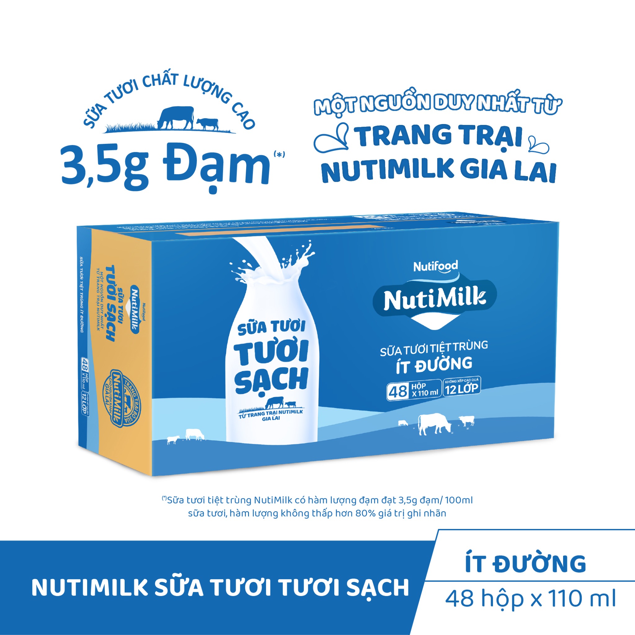 NUTIFOOD - 1Y+SỮA TƯƠI SẠCH NUTIMILK