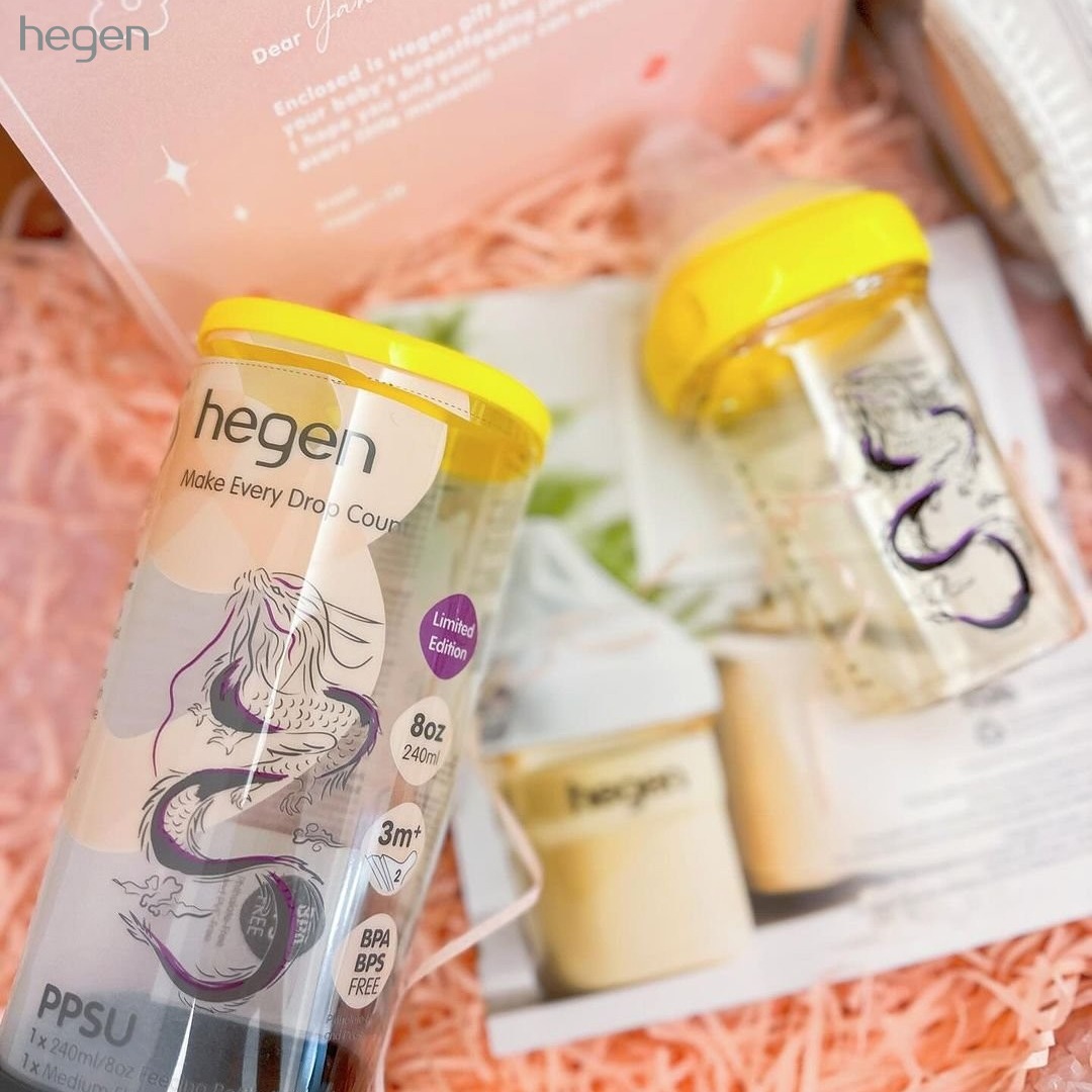 HEGEN - BÌNH SỮA PPSU DRAGON RỒNG VÀNG 240ML