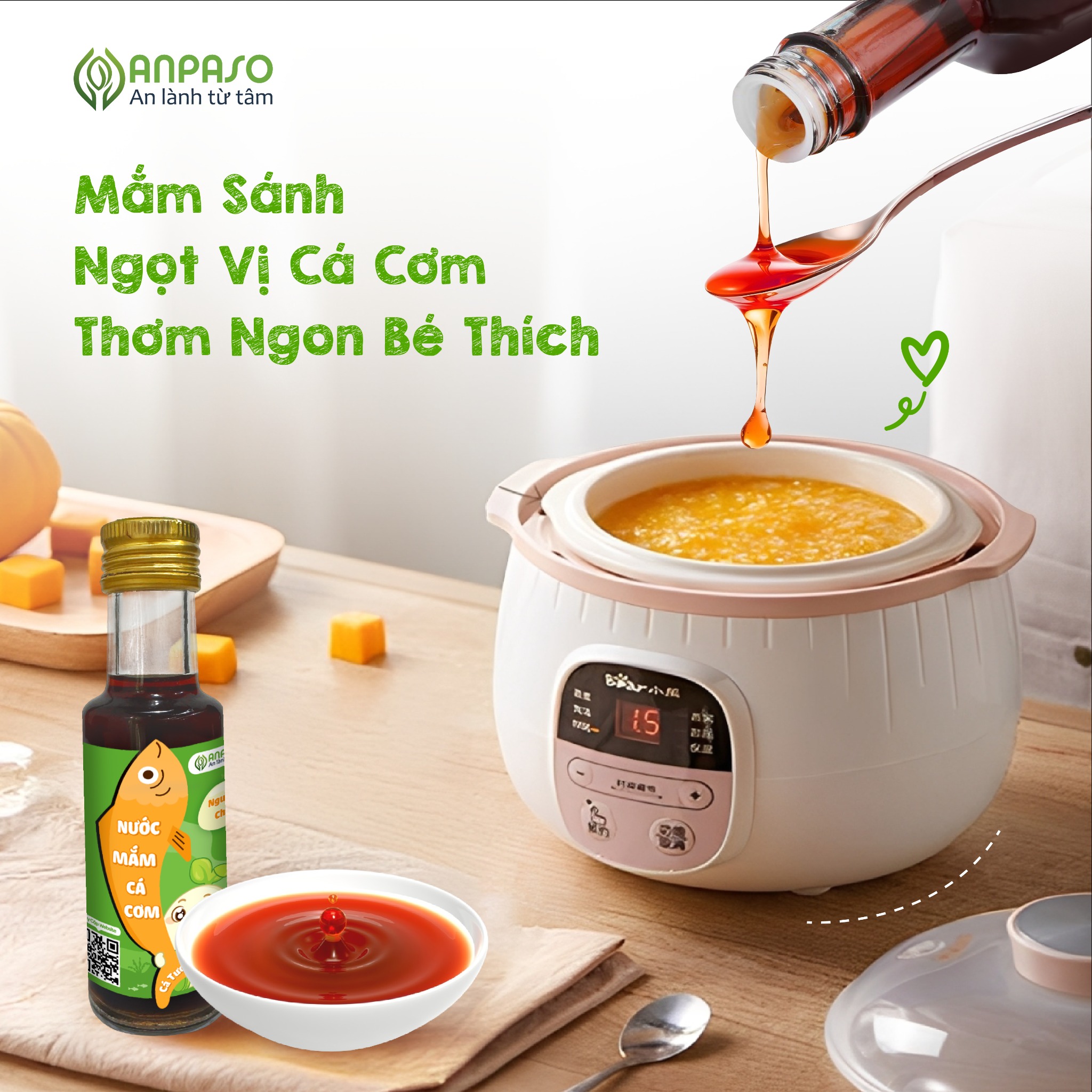 ANPASO - 1Y+NƯỚC MẮM CÁ CƠM
