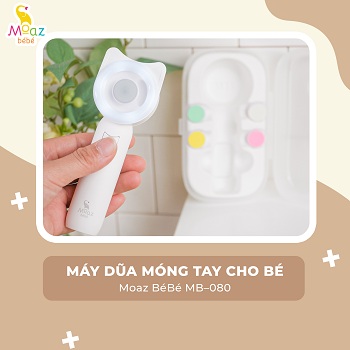 MOAZ - BỘ DŨA MÓNG TAY PIN MB-080