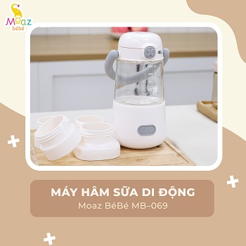 MOAZ - MÁY HÂM SỮA DI ĐỘNG MB-069