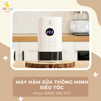 MOAZ - MÁY HÂM SỮA THÔNG MINH MB-033