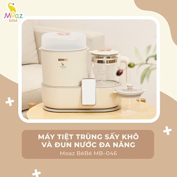 MOAZ - MÁY TIỆT TRÙNG SẤY KHÔ VÀ ĐUN NƯỚC ĐA NĂNG MB-046
