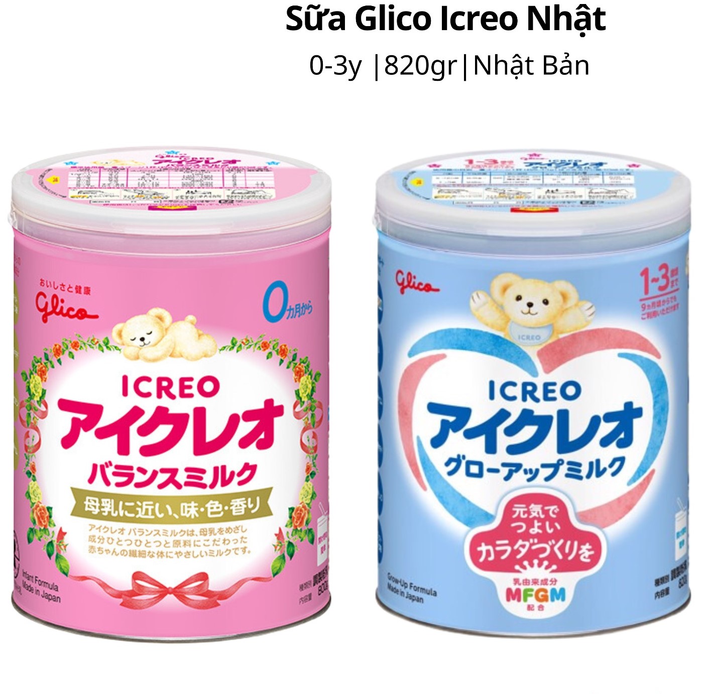 GLICO - SỮA BỘT ICREO