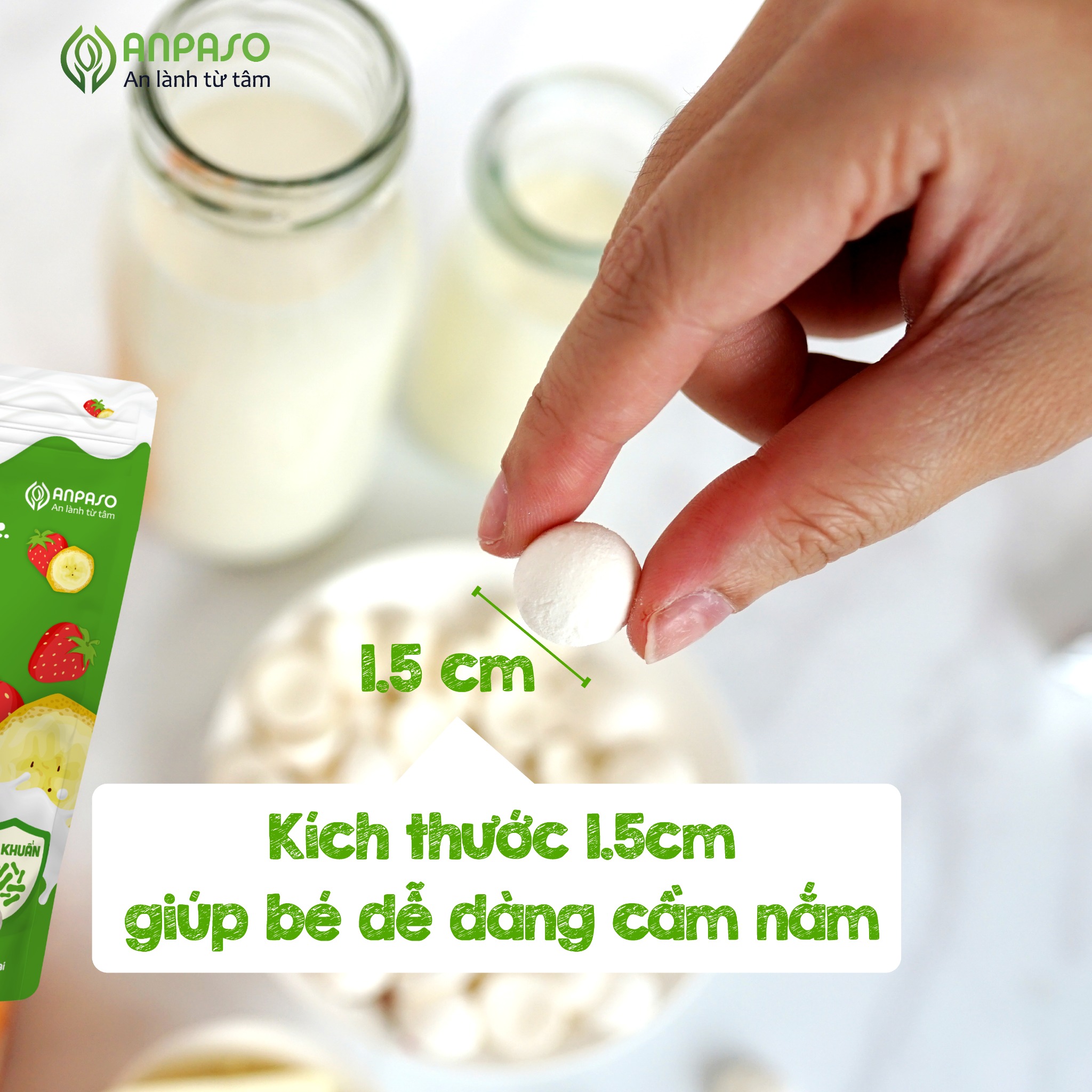 ANPASO - 8M+SỮA CHUA TƯƠI SẤY
