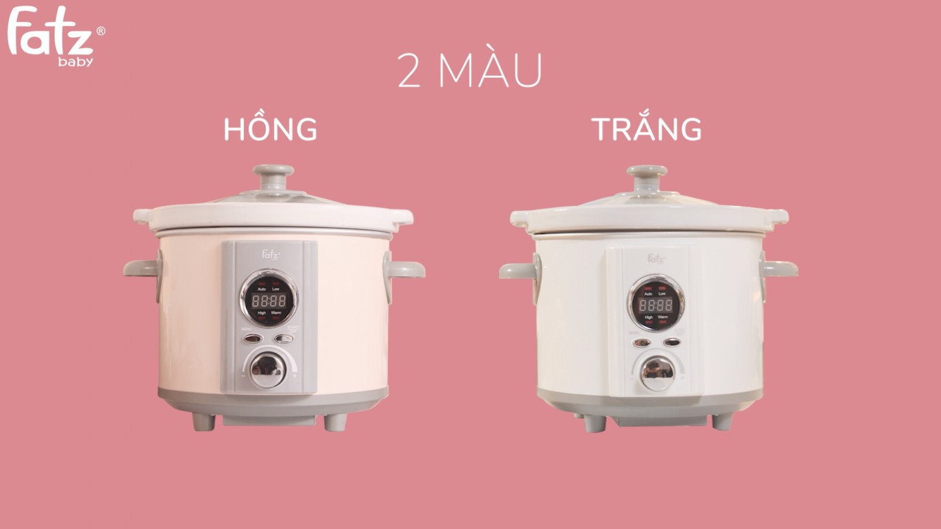 FATZ - NỒI NẤU CHẬM HẸN GIỜ 2.5L SLOW 4 - FB9125MT