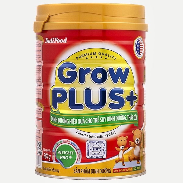 NUTIFOOD - SỮA BỘT GROWPUS+ĐỎ-SUY DINH DƯỠNG THẤP CÒI