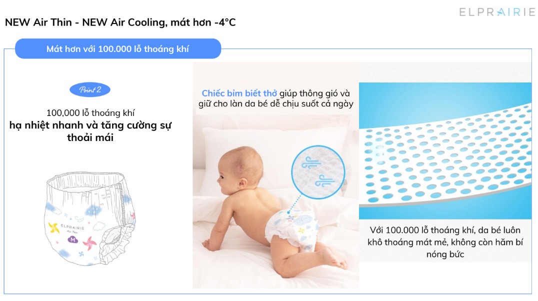 ELPRAIRIE - BỈM NỘI ĐỊA HÀN MẪU MỚI