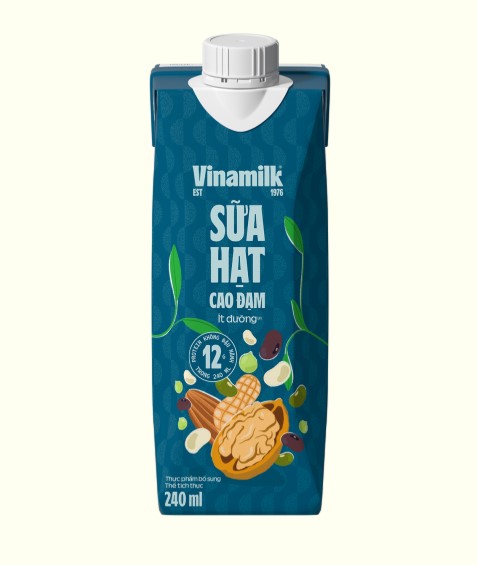 VINAMILK - 4Y+SỮA HẠT CAO ĐẠM ÍT ĐƯỜNG
