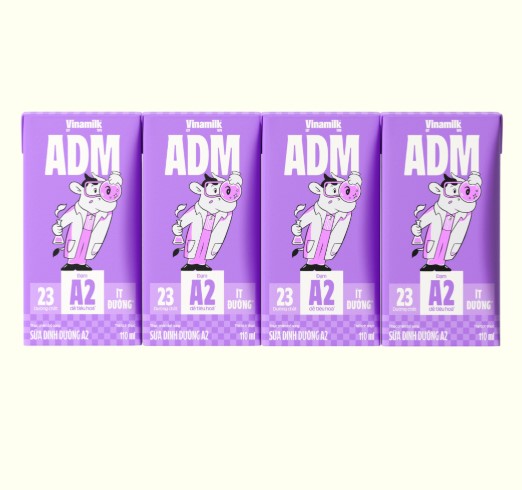 VINAMILK - 1Y+SỮA DINH DƯỠNG ADM ĐẠM A2