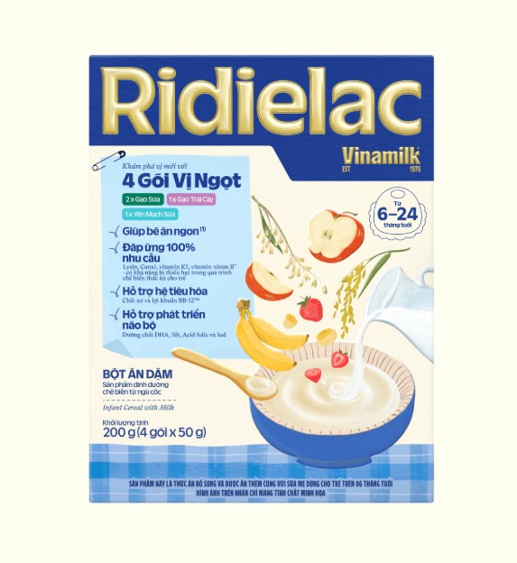 VINAMILK - BỘT ĂN DẶM RIDIELAC