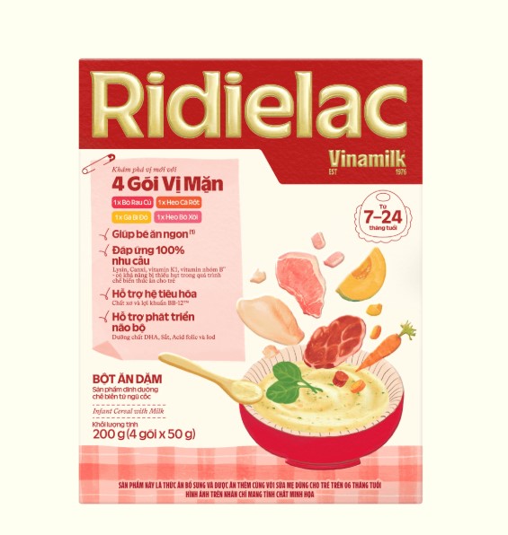 VINAMILK - BỘT ĂN DẶM RIDIELAC