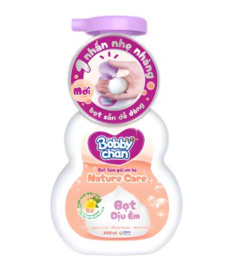 BOBBY - BỌT TẮM GỘI EM BÉ NATURE CARE