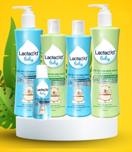 LACTACYD - SỮA TẮM GỘI