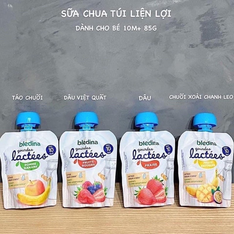 BLEDINA - 10M+SỮA CHUA TÚI GOURDES