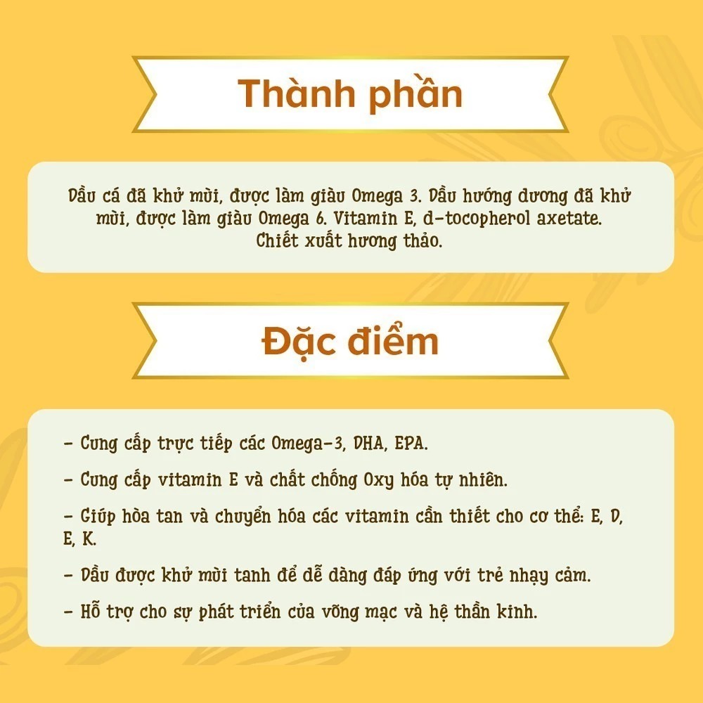 SPESIALISIMO - 6M+DẦU CÁ HỒI NUTRA OMEGA3