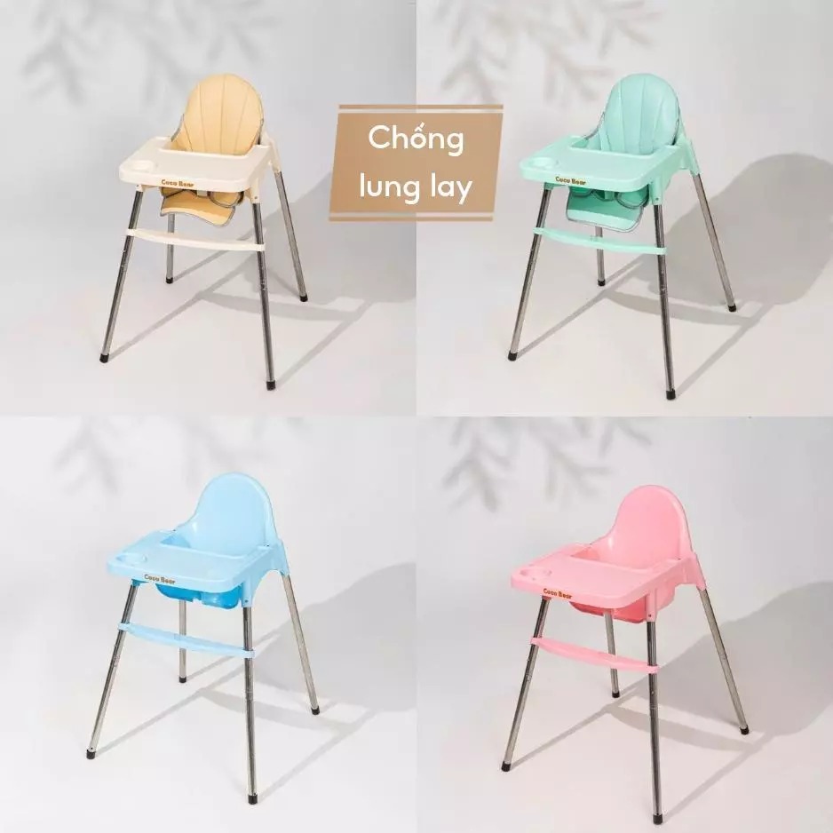 COCO BEAR - GHẾ ĂN DẶM