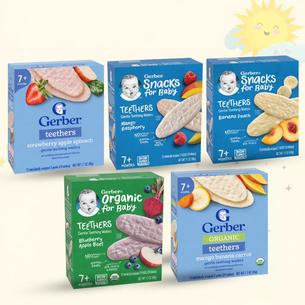 GERBER - 7M+BÁNH GẠO THANH