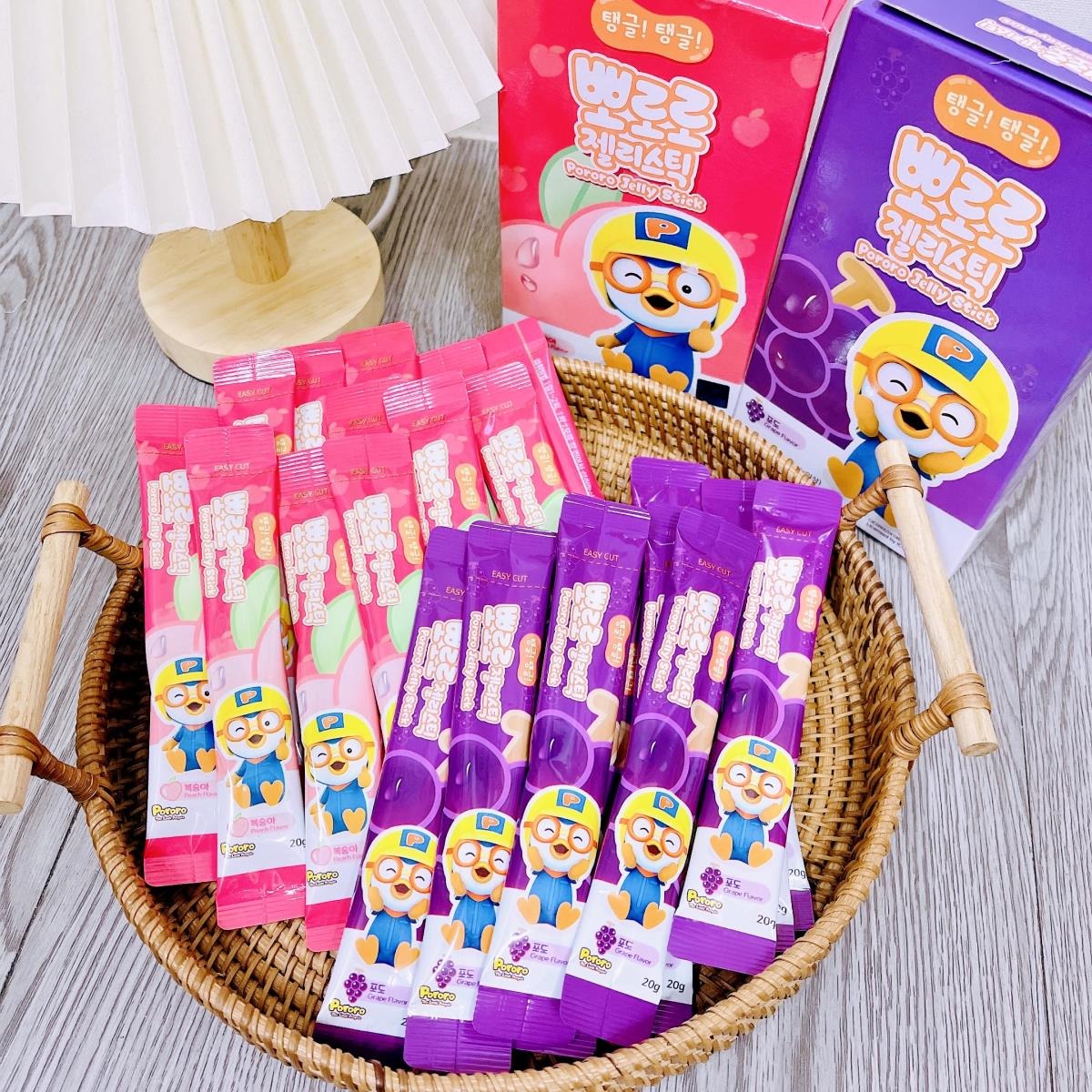 PORORO - 1Y+THẠCH TRÁI CÂY