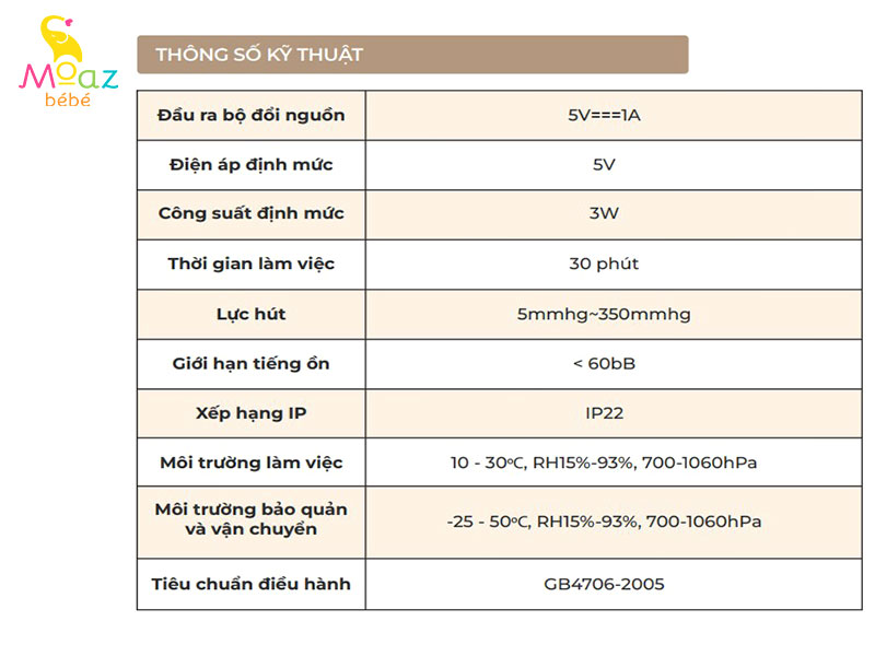 MOAZ - MÁY HÚT MŨI THÔNG MINH MB-056