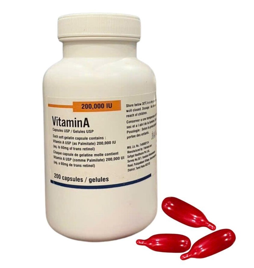 VITAMIN A - 1Y+200.000 IU ĐỎ HÀM LƯỢNG CAO