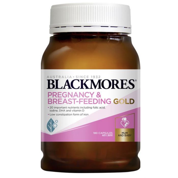 BLACKMORES - VITAMIN BẦU PREGNANCY & BREAST-FEEDING GOLD