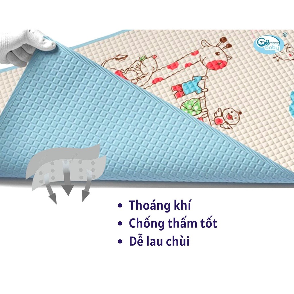 GB BABY - CHIẾU LÓT HƠI CAO SU CHỐNG THẤM 60*90