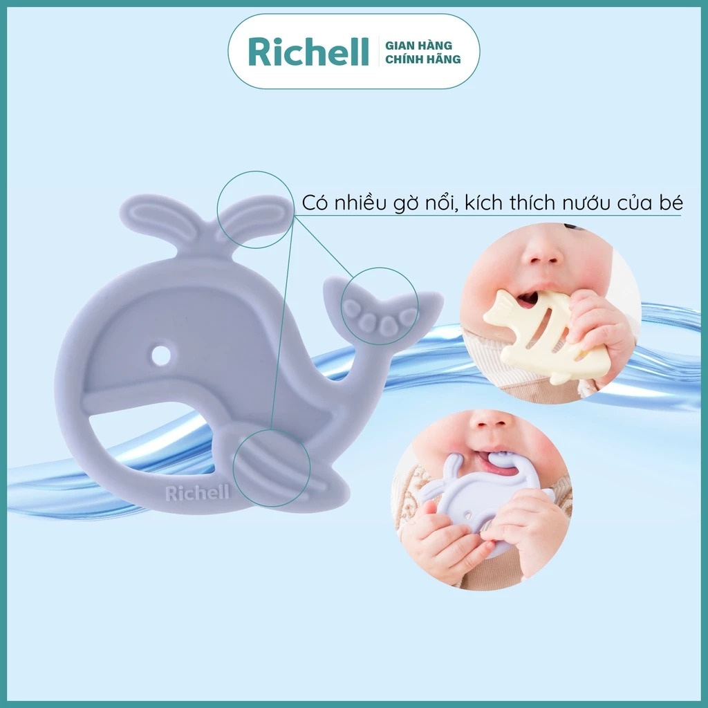 RICHELL - GẶM NƯỚU SILICONE