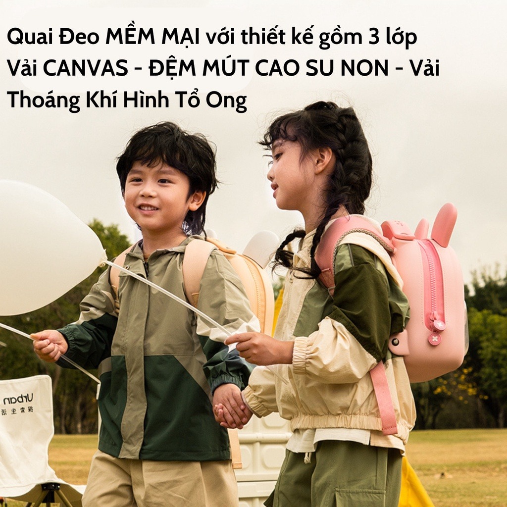 2Y+KOOOL - BALO MẦM NON TAI THỎ K52