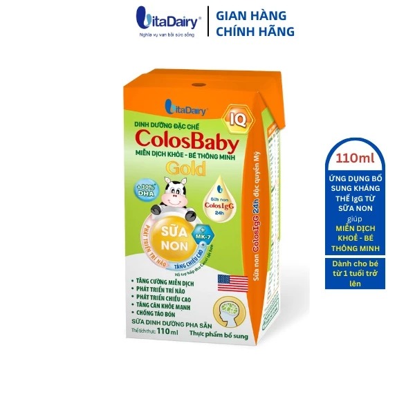 COLOSBABY - 1Y+SỮA NƯỚC