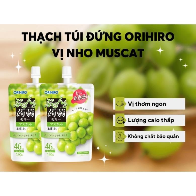 ORIHIRO - 1Y+THẠCH TRÁI CÂY TÚI