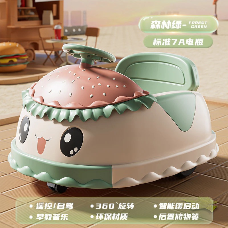 XLS - XE ĐIỆN ĐỤNG HAMBURGER XOAY 360 ĐỘ 158