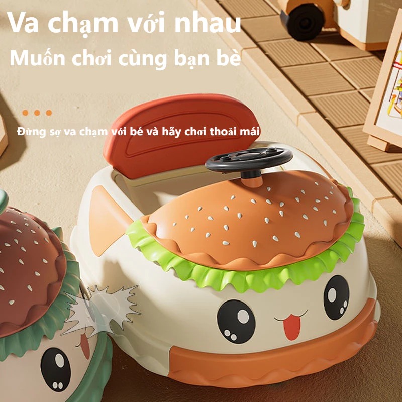 XLS - XE ĐIỆN ĐỤNG HAMBURGER XOAY 360 ĐỘ 158