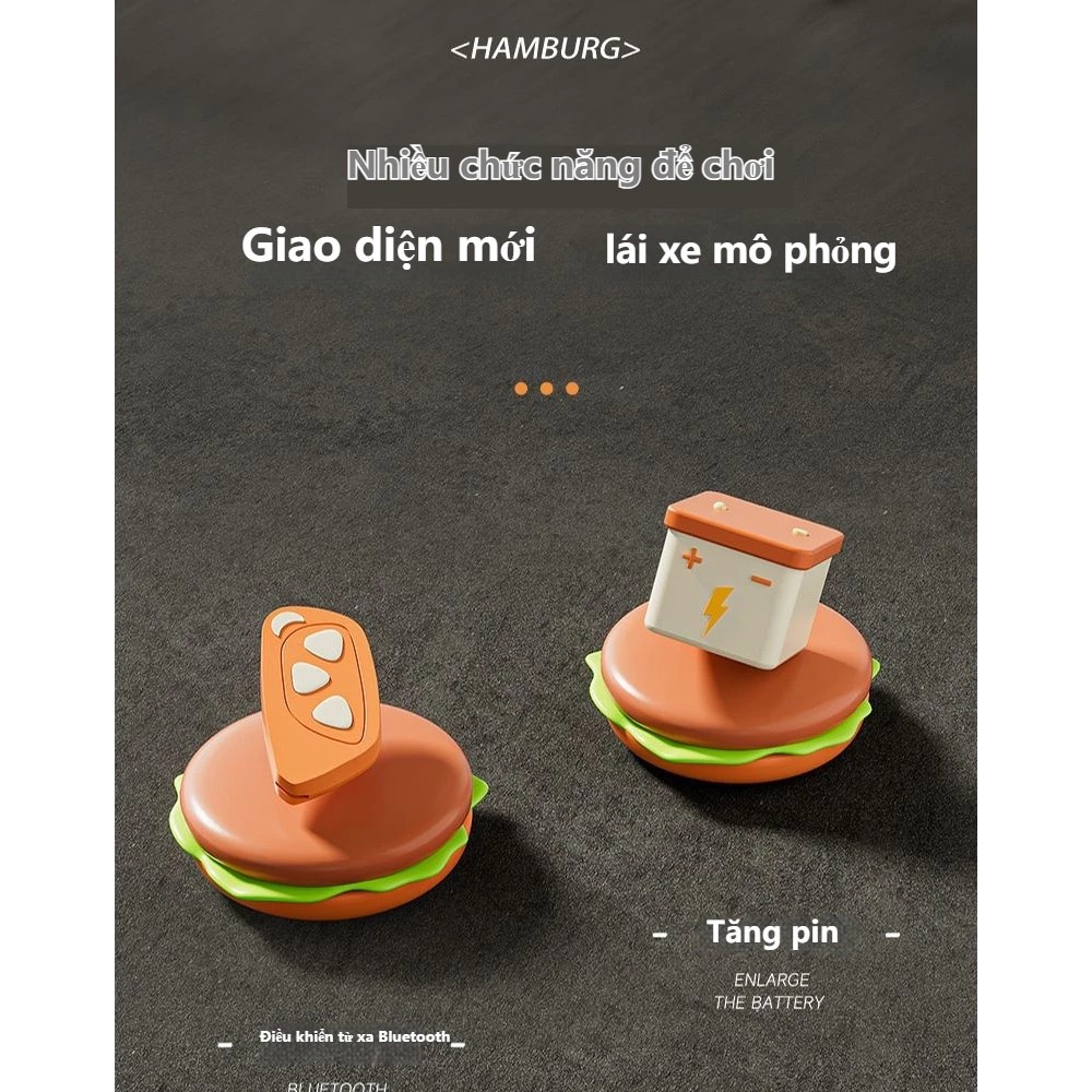 XLS - XE ĐIỆN ĐỤNG HAMBURGER XOAY 360 ĐỘ 158