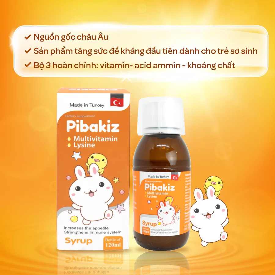 PIBAKIZ - VITAMIN TỔNG HỢP