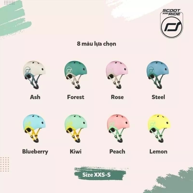 SCOOT AND RIDE - MŨ BẢO HIỂM
