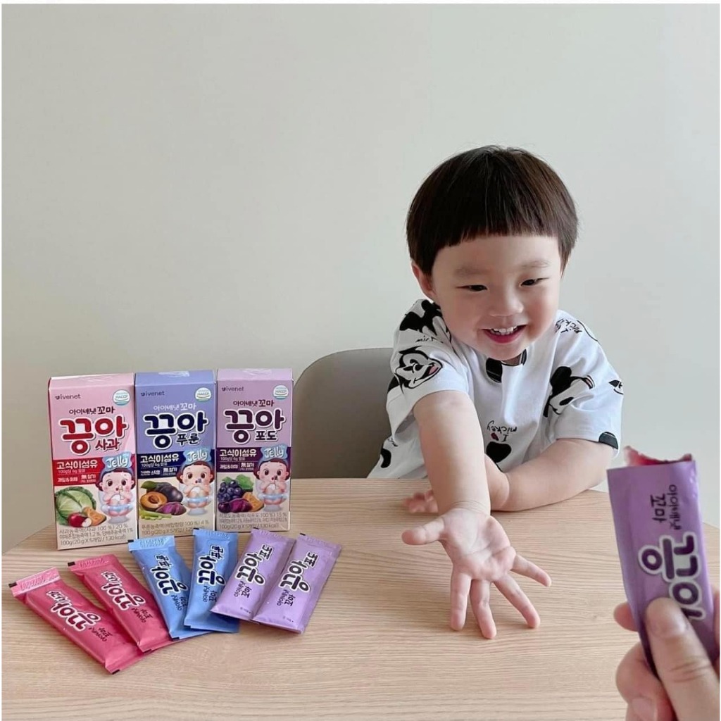 IVENET - 1Y+THẠCH TRÁI CÂY RAU CỦ