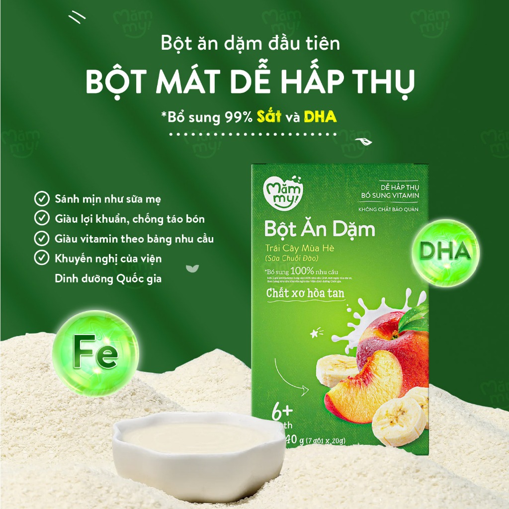 MAMMY - 6M+BỘT ĂN DẶM