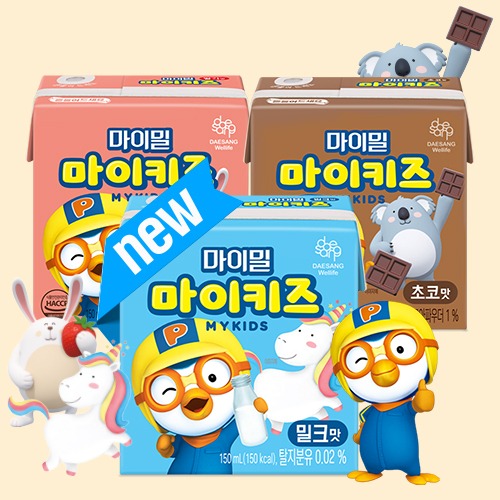 PORORO - 1Y+SỮA NƯỚC DAESANG
