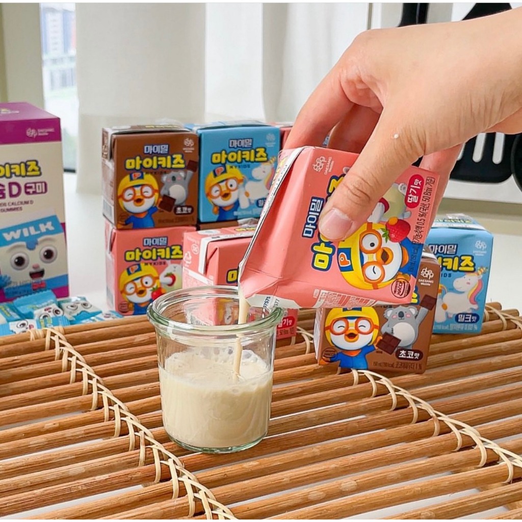 PORORO - 1Y+SỮA NƯỚC DAESANG