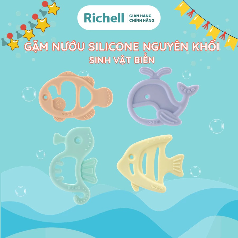 RICHELL - GẶM NƯỚU SILICONE