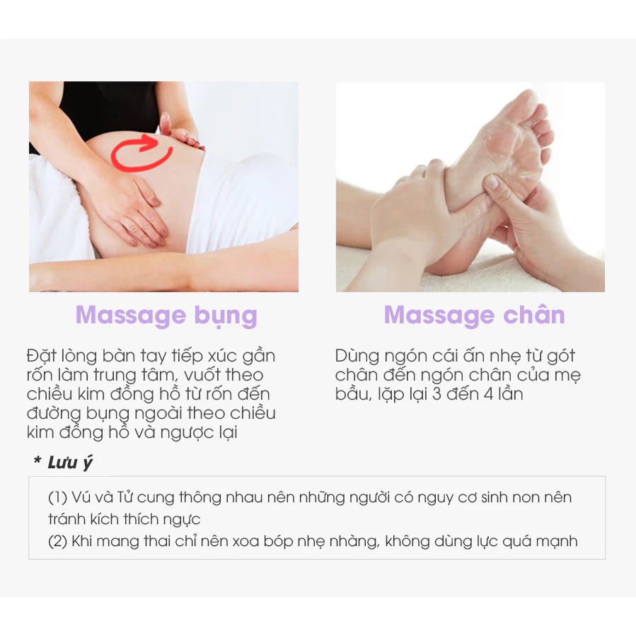 ATONO - DẦU MASSAGE CHO TRẺ SƠ SINH & MẸ BẦU THUẦN CHAY RELAXING AROMA OIL