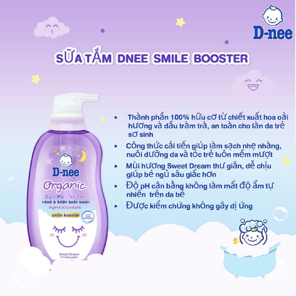 DNEE - SỮA TẮM GỘI ORGANIC