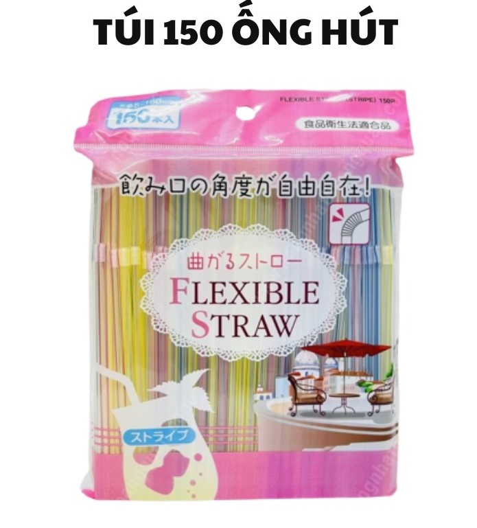 FLEXIBLE - SET ỐNG HÚT STRAW