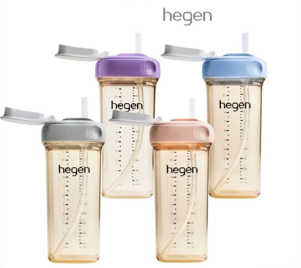HEGEN - BÌNH TẬP UỐNG STRAW CUP PPSU 330ML