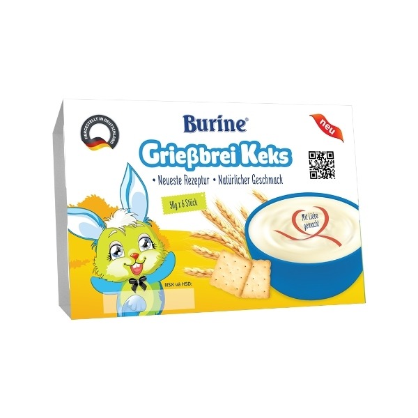 BURINE - 6M+CHÁO SỮA & PUDDING