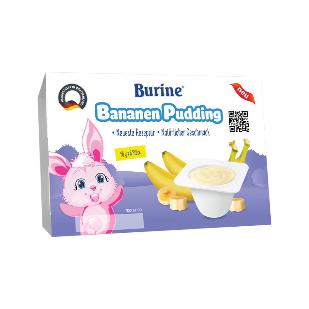 BURINE - 6M+CHÁO SỮA & PUDDING