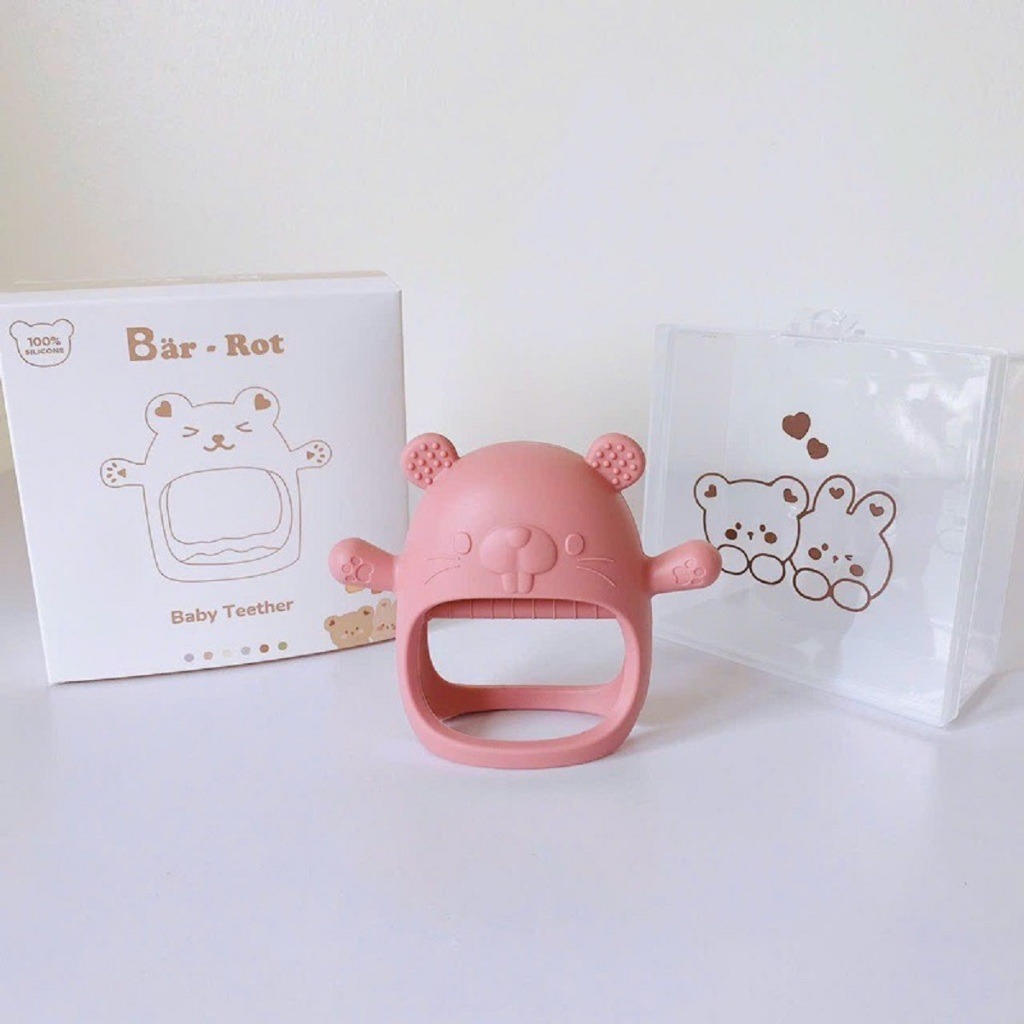 BARROT - GẶM NƯỚU SILICONE KÈM HỘP